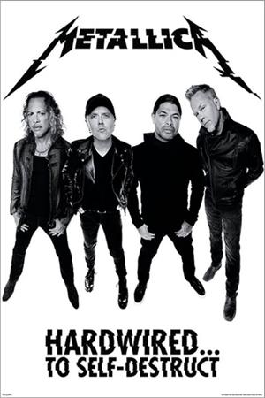 ''Metallica Hardwired POSTER - 24'''' x 36''''''