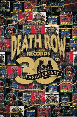 ''Death Row Records - 30th Anniversary POSTER - 22.375'''' x 34''''''