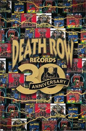 ''Death Row Records - 30th Anniversary Poster - 22.375'''' x 34''''''