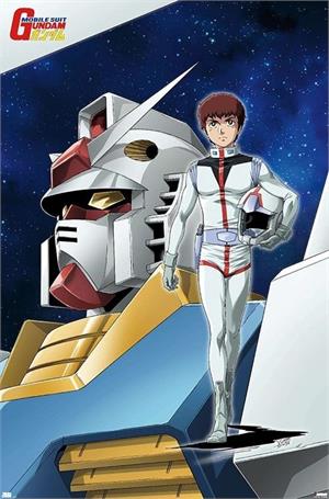 ''Mobile Suit Gundam - Key Art POSTER - 22.375'''' x 34''''''