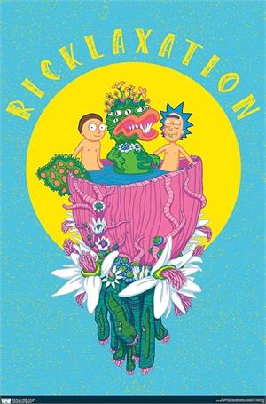 ''RICK and Morty - RICKlaxation Neon Poster - 22.375'''' x 34''''''
