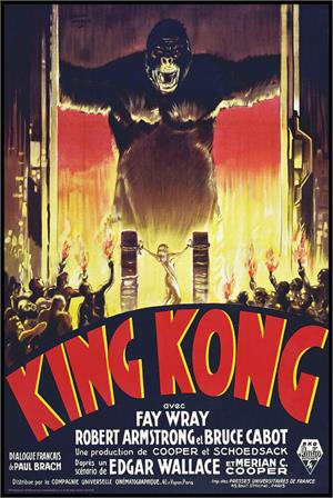 ''King Kong Gates Fire POSTER 24'''' x 36''''''