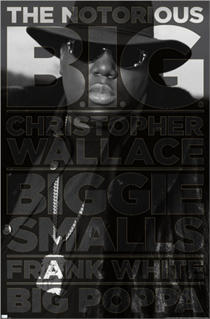 ''Notorious B.I.G. - AKA POSTER - 22.375'''' x 34''''''