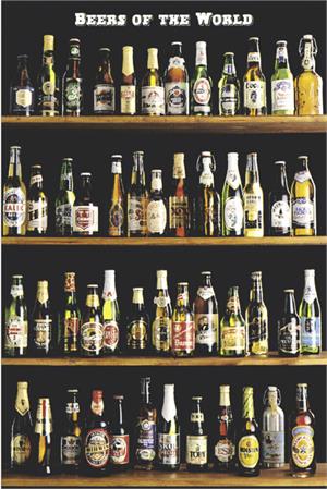 ''Beers of the World POSTER 24'''' x 36''''''