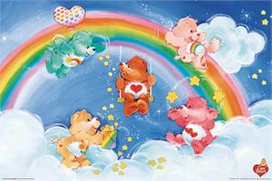 ''Care Bears Rainbow POSTER 36'''' x 24''''''