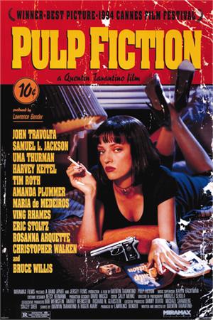 ''Pulp Fiction - Uma One Sheet POSTER - 24'''' x 36''''''