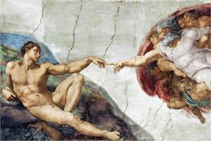 ''Michelangelo Creation of Adam POSTER - 36'''' x 24''''''