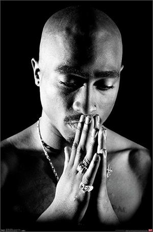 Tupac - Praying POSTER - 22.375'' x 34''