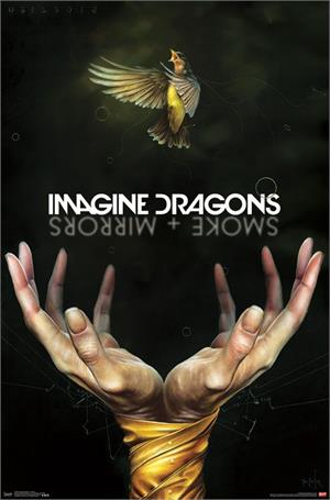 ''Imagine DRAGONs - Smoke Poster - 22.375'''' x 34''''''