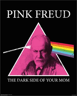 ''Pink Freud POSTER - 24'''' x 30''''''