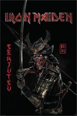 ''Iron Maiden Senjutsu POSTER 24'''' x 36''''''