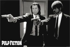 ''Pulp Fiction - Duo Guns Poster - 36'''' X 24''''''