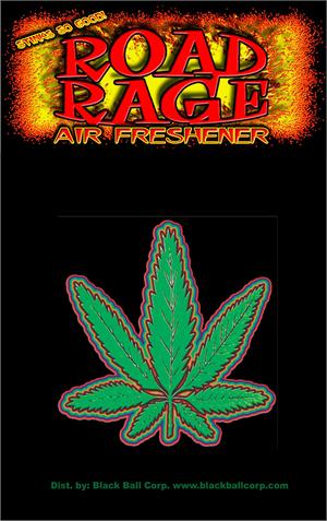 HERBAL Leaf Road Rage Air Freshener