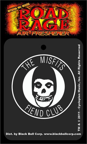 Misfits Fiend CLUB Road Rage Air Freshener