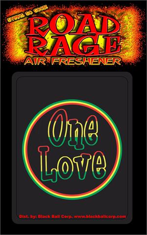 ONE Love Road Rage Air Freshener