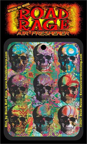 SKULLs by Dean Russo Road Rage Air Freshener - Vanilla Scent