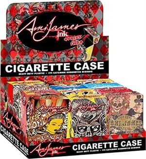 Ami James Ink Pop Up CIGARETTE Case Display - 85Mm - 12 Ct.