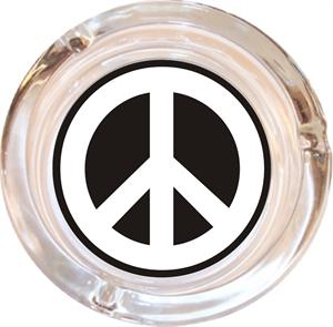 ''Peace SIGN Ashtray - 4'''' Diameter''