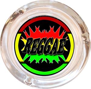 ''Reggae RASTA Ashtray - 4'''' Diameter''
