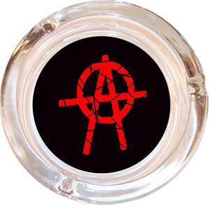 ''Anarchy Ashtray - 4'''' Diameter''