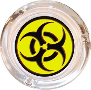 ''Biohazard Ashtray - 4'''' Diameter''