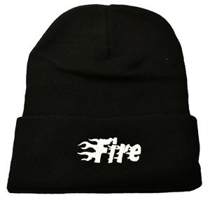 Fire Embroidered Beanie