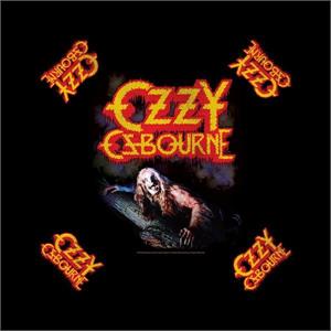 ''Ozzy Osbourne - Bark at the Moon Cotton Bandana - 21'''' x 21''''''