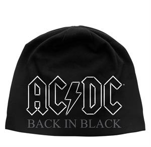 AC/DC Back In Black - Jersey Beanie