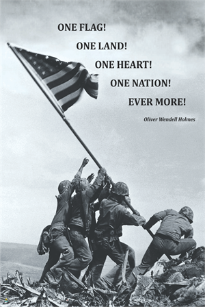''Iwo Jima - Raising the FLAG Poster- 24'''' x 36''''''