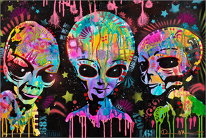 ''Aliens by Dean Russo POSTER - 36'''' x 24''''''