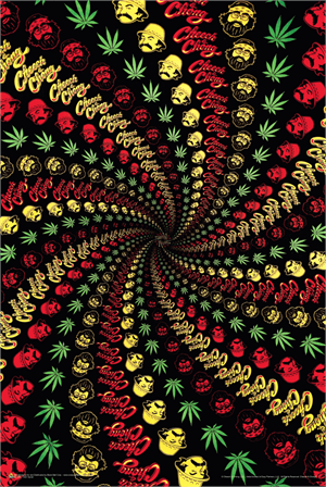 ''Cheech & Chong SPIRAL Poster  - 24'''' x 36''''''