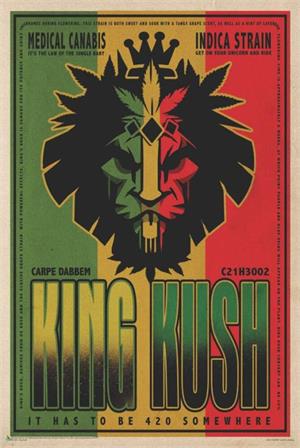 ''King Kush POSTER - 24'''' x 36''''''