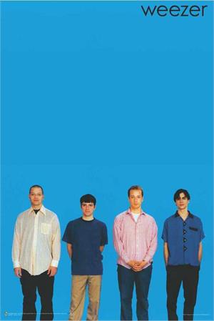 ''Weezer Blue POSTER - 24'''' x 36''''''