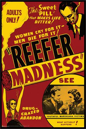 ''Reefer Madness VINTAGE Movie Poster 24'''' x 36''''''