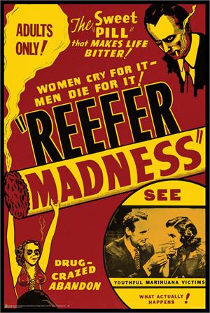 ''Reefer Madness Vintage Movie Poster 24'''' x 36''''''