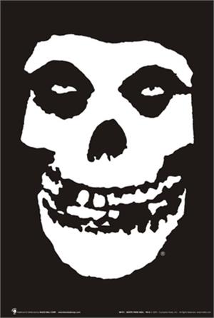 Image of Misfits Skull Poster