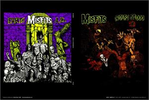 ''Misfits Earth A.D. - Wolfsblood Album POSTER - 36'''' X 24''''''