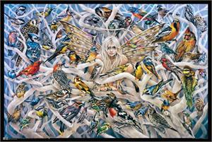 ''Call of the Wild Fairy by Sheila Wolk POSTER - 36'''' x 24''''''