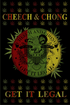''Cheech & Chong Get It Legal Poster - 36'''' X 24''''''