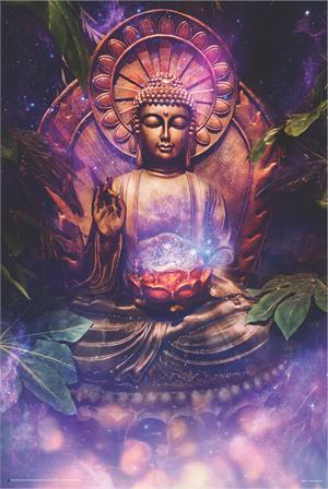 ''Tranquil Buddha POSTER - 24'''' X 36''''''