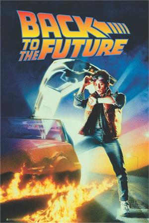 ''Back to the Future One Sheet Movie Poster - 24'''' X 36''''''