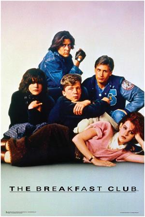 ''Breakfast Club One SHEET Poster - 24'''' X 36''''''