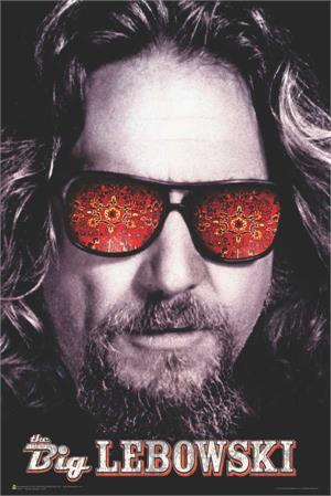 ''The Big Lebowski ''''The Dude'''' Movie Poster - 24'''' x 36''''''