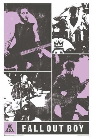 ''Fall Out Boy Panel POSTER - 24'''' X 36''''''