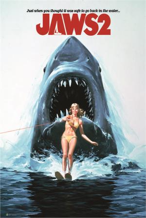 ''Jaws 2 One Sheet Movie POSTER - 24'''' X 36''''''