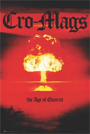 ''Cro-Mags ''''The Age of Quarrel'''' POSTER - 24'''' x 36''''''