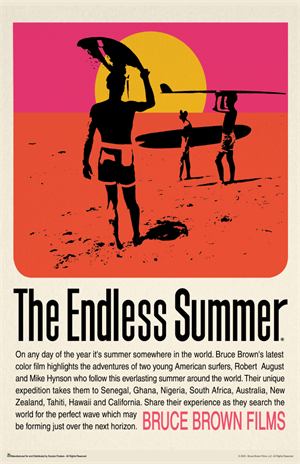 ''The Endless Summer Retro Mini POSTER - 11'''' x 17''''''