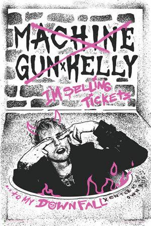 ''MACHINE Gun Kelly - Downfall Poster - 24'''' x 36''''''