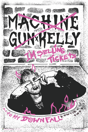 ''Machine Gun Kelly - Downfall POSTER - 24'''' x 36''''''