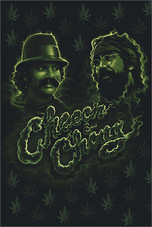 ''Cheech & Chong Green Smoke - Poster - 24'''' X 36''''''